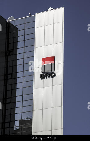Brasov, BRD-Bank, Banca Romana de Dezvoltare, Romania, Transsilvania Foto Stock