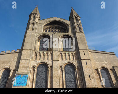 Cattedrale di Ely (ex chiesa di St Etheldreda e di San Pietro e la chiesa della Santa e indivisa Trinità) in Ely, Regno Unito Foto Stock