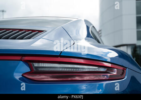 Le foto scattate durante la pre-grand evento di apertura della Porsche a nord di Toronto in Canada. (2018) Foto Stock