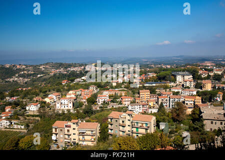 Montefiascone è una città e comune della provincia di Viterbo, Lazio, Italia centrale. Foto Stock