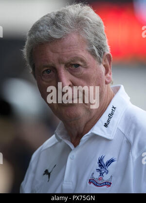Il Palazzo di Cristallo Manager Roy Hodgson pre corrispondere durante il 2018/19 pre stagione amichevole tra Oxford United e Crystal Palace al Kassam Stadi Foto Stock