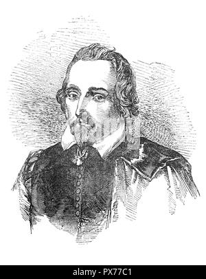 Philip Massinger (1583-1640) è stato un drammaturgo inglese. Il suo finemente tracciata gioca, compreso un nuovo modo per pagare debiti pregressi, la città Signora e l'attore romano, sono noti per la loro satira e realismo, e la loro politica e temi sociali. Sembra dubbio che Massinger era sempre un famoso drammaturgo, per le migliori qualità dei suoi giochi sarebbe piuttosto appello ai politici e ai moralisti rispetto ai normali playgoer. Foto Stock