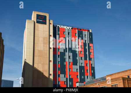 Studio Inn Coventry Tower Student Village sistemazione bene su strada di Coventry City Centre Regno Unito Foto Stock