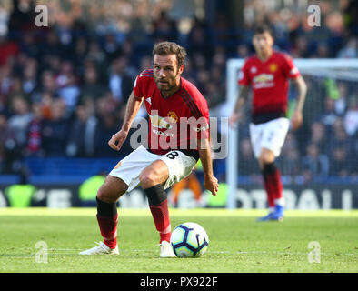 Londra, Inghilterra - 20 ottobre: 2018 il Manchester United Juan Mata durante la Premier League tra Chelsea e Manchester United a Stadio Stamford Bridge , Londra, Inghilterra il 20 Ott 2018. Azione di Credito Foto Sport Credit: Azione Foto Sport/Alamy Live News Foto Stock