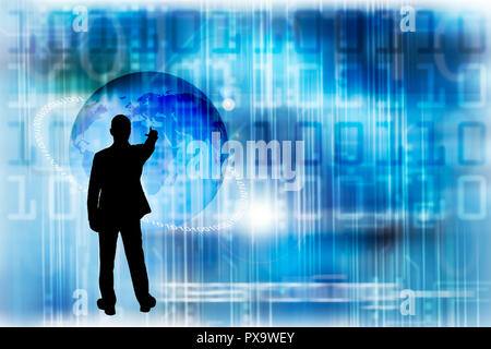 Global business concept Foto Stock