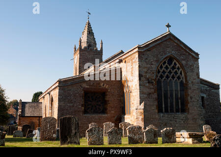 La Chiesa della Santa Croce, Milton Malsor, Northamptonshire, England, Regno Unito Foto Stock