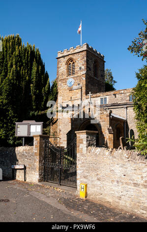 San Colombano è la Chiesa, Collingtree, Northamptonshire, England, Regno Unito Foto Stock