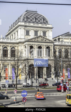 Vienna, Università, 650 anni, Austria Foto Stock