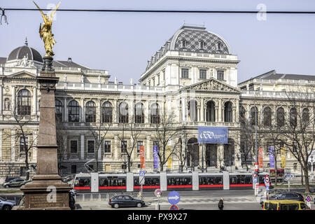 Vienna, Università, 650 anni, Austria Foto Stock