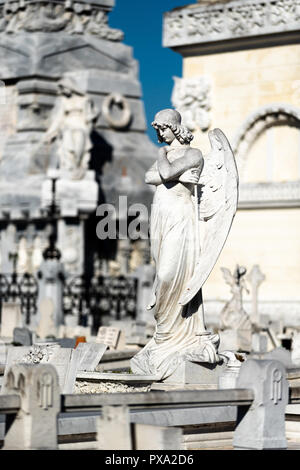 Il cimitero Cristóbal Colón di Havana Cuba. Foto Stock