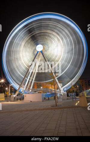 Ruota di Liverpool Foto Stock