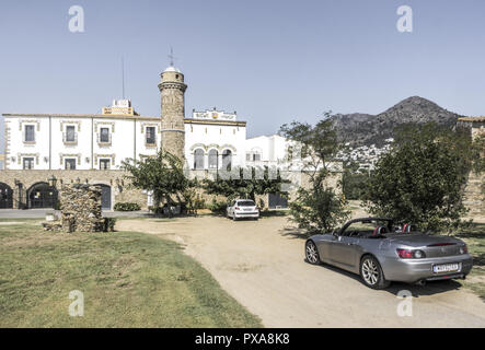 Azienda vitivinicola Coll de Roses, Spagna Catalogna, Rose Foto Stock