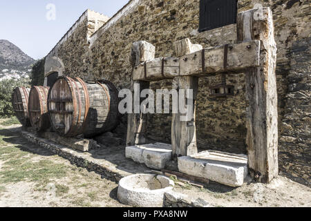 Azienda vitivinicola Coll de Roses, Spagna Catalogna, Rose Foto Stock