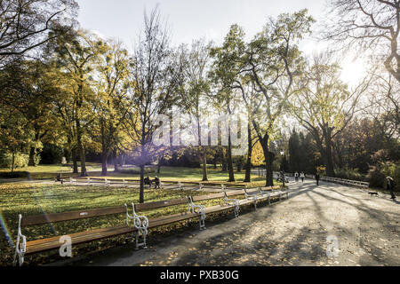 Tuerkenschanz park, Austria, Vienna, 18. distretto, Tuerkenschanzpark Foto Stock