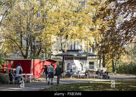 Tuerkenschanz park, Austria, Vienna, 18. distretto, Tuerkenschanzpark Foto Stock