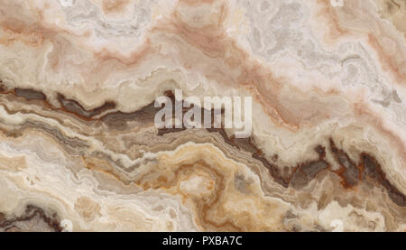 Il miele Onyx pattern astratti. Texture e background. illustrazione di marmo. Bellezze naturali Foto Stock