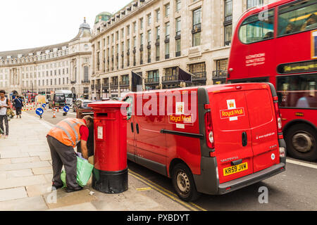 Una tipica vista in Londra Foto Stock