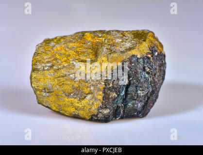 Yunnan Dongchuan minerale calcopirite Foto Stock