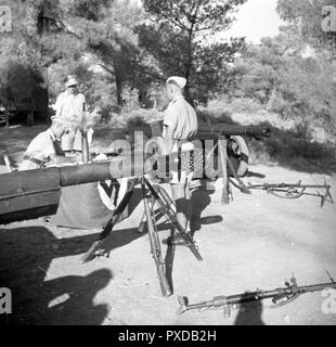 Wehrmacht Heer Panzerabwehrkanone PAK 97/38 cm 7,5 / 75 mm - Esercito Tedesco Anti pistola serbatoio 7.5 cm 75mm Foto Stock