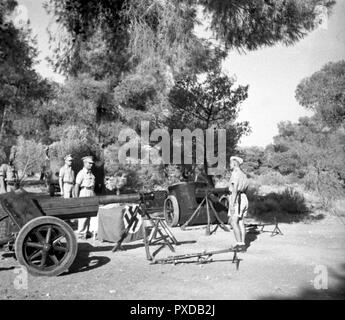 Wehrmacht Heer Panzerabwehrkanone PAK 97/38 cm 7,5 / 75 mm - Esercito Tedesco Anti pistola serbatoio 7.5 cm 75mm Foto Stock