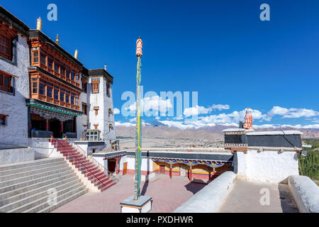 Monastero di Spituk nel distretto di Leh, Ladakh, India Foto Stock