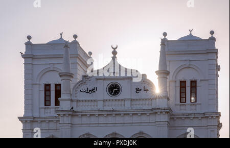 Fort Meeran moschea, Galle, Pettigalawatta Regione, Provincia Meridionale, Sri Lanka Foto Stock