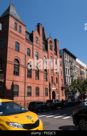 Il Talmud Torah Darchei Noam giorno Scuola, Lower East Side, NYC Foto Stock