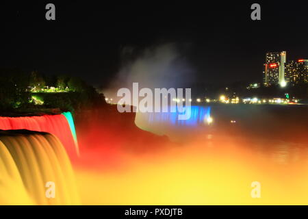 Cascate del Niagara , New York, Stati Uniti d'America Foto Stock