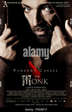 Il monaco (Le Moine) (2011) diretto da Dominik Moll e interpretato da Vincent Cassel, Déborah François, Joséphine Japy e Sergi López. Adattamento di Matteo G. Lewis' 1796 Romanzo gotico circa romantica ossessione e la corruzione. Foto Stock