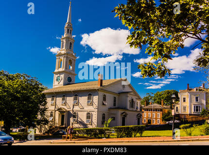 La prima chiesa battista della Provvidenza   Providence, Rhode Island, STATI UNITI D'AMERICA Foto Stock