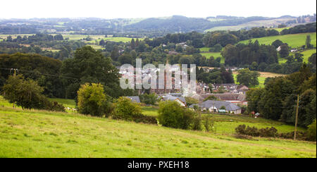 Vista su Moffat, Dumfries and Galloway, Scotland, Regno Unito. Foto Stock