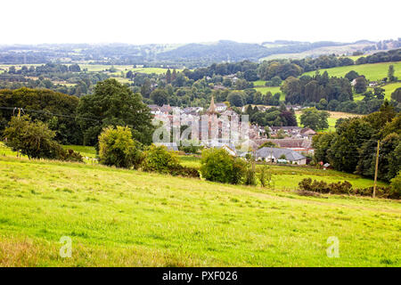 Vista su Moffat, Dumfries and Galloway, Scotland, Regno Unito. Foto Stock