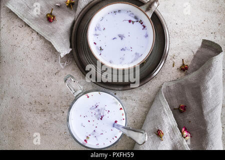 Lavanda latte di luna Foto Stock