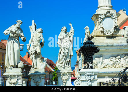 Figure di marmo. Foto Stock