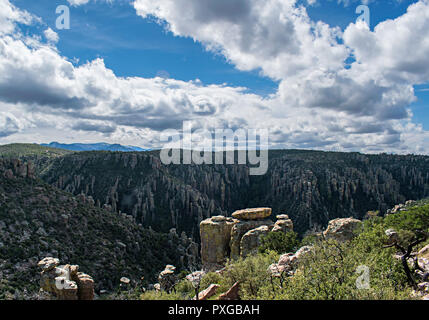 Chiricahua National Monument in Arizona, Stati Uniti d'America Foto Stock