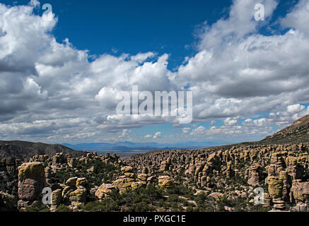 Chiricahua National Monument in Arizona, Stati Uniti d'America Foto Stock