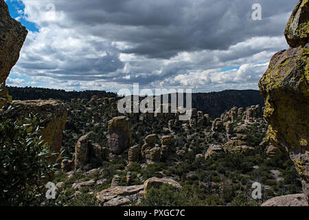 Chiricahua National Monument in Arizona, Stati Uniti d'America Foto Stock