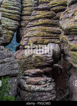 Chiricahua National Monument in Arizona, Stati Uniti d'America Foto Stock