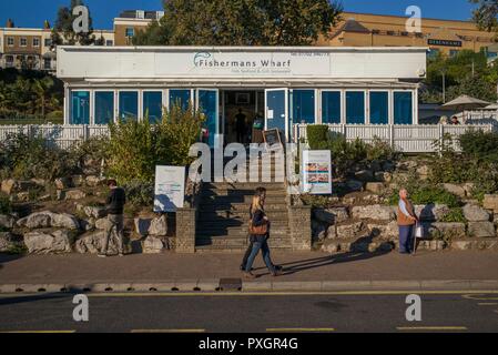 Southend on Sea, Essex, Inghilterra, Regno Unito. Ott 2018 Southend on Sea è situato sulla riva nord del estuario del Tamigi nel Sud Essex ed è un popolare mari Foto Stock