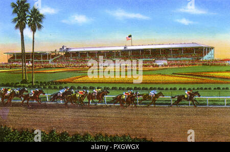 Pasadena, California, Stati Uniti - Santa Anita Park, Arcadia Foto Stock