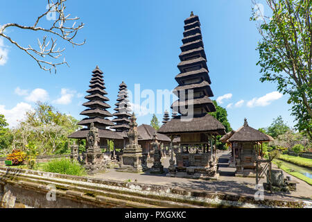 Taman Ayun Temple, un tempio reale di Mengwi Empire situato in Badung regency uno dei luoghi di interesse a Bali, Indonesia. Foto Stock