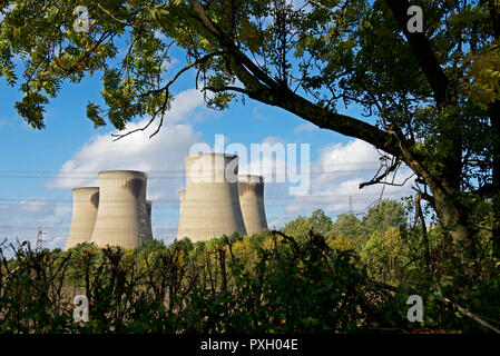 Drax power station, North Yorkshire, Inghilterra, Regno Unito Foto Stock