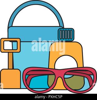 Donna Di Occhiali Summer Panno Bagno Set Beach HatCostume Da E wOnP0k