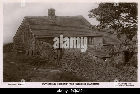 Top Withens, Haworth, West Yorkshire Foto Stock