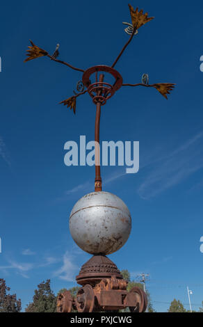 Sculture pubbliche in Albuquerque, Nuovo Messico Foto Stock