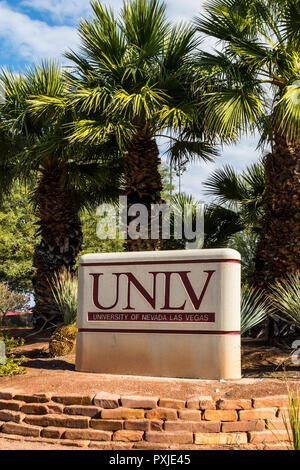 La University of Nevada Las Vegas Foto Stock