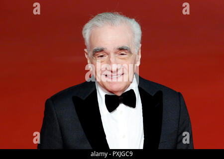 Roma, Italia. 22 ottobre, 2018. Martin Scorsese Roma 22/10/2018. Auditorium Parco della Musica. Festa del Cinema di Roma 2018. Roma 22 ottobre 2018. Roma Film Fest 2018 Foto Samantha Zucchi Insidefoto Credito: insidefoto srl/Alamy Live News Foto Stock