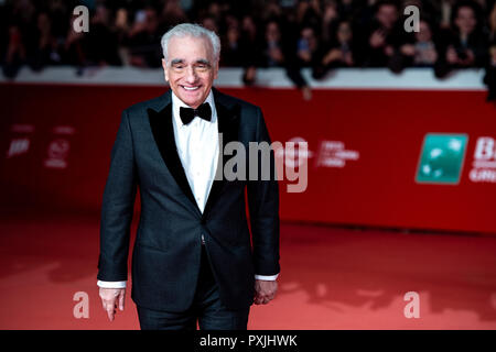 Roma, Italia, 22 ottobre, 2018. Martin Scorsese assiste il tappeto rosso durante il XIII Roma Film Fest presso Auditorium Parco della Musica il 22 ottobre 2018.. Foto di Giuseppe Maffia Credito: Giuseppe Maffia/Alamy Live News Foto Stock