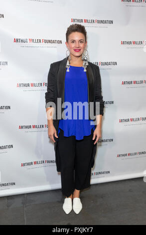 New York, NY - Ottobre 22, 2018: Betsy Struxness assiste 2018 Arthur Miller Foundation Gala onora al City Winery Credito: lev radin/Alamy Live News Foto Stock