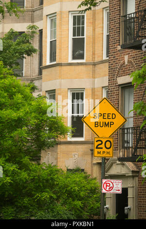 Prospect Heights quartiere Brooklyn NYC Foto Stock